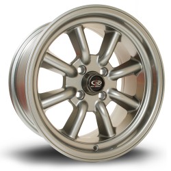 Rota Rkr Alloy Wheel 15 X 8 4x114 Et0 73.0mm Cb Steel Grey