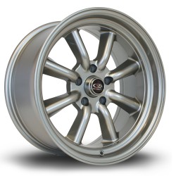 Rota Rkr Alloy Wheel 17 X 8.5 5x114 Et-10 73.0mm Cb Steel Grey