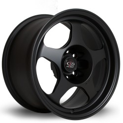 Rota Slip Alloy Wheel 15 X 8 4x108 Et25 73.0mm Cb Flat Black