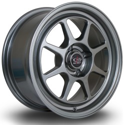 Rota Spec8 Alloy Wheel 15 X 7 4x100 Et35 67.1mm Cb Steel Grey