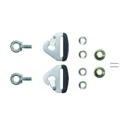 Schroth Snap-on Lot With 2 Snap-on Brackets And Eyebolts