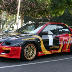 Seibon OEM-Style Carbon Fibre Doors Mitsubishi Lancer/EVO 8/9 03-07- Front