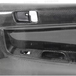 Seibon Carbon Fibre Rear Door Panels Mitsubishi Lancer EVO X 08-13