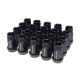 Skunk2 20-pc Black Series Lug Nut Set 12mm X 1.5mm