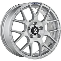 Sparco Pro Corsa Full Silver Alloy Wheel 18x8 Et29 5x120