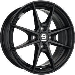 Sparco Trofeo 4 Matt Black Alloy Wheel 17x7 Et47 4x108