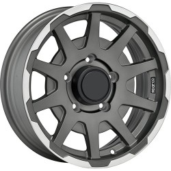 SPARCO DAKAR MATT DARK GREY LIP POLISHED ALLOY WHEEL 16x5.5 ET5 5x139.7 