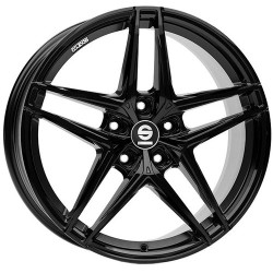 SPARCO RECORD GLOSS BLACK ALLOY WHEEL 18x8 ET50 5x108 