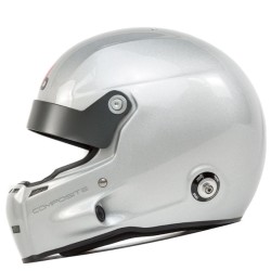 Stilo ST5 R Composite Rally Helmet FIA/Snell Approved - Silver Shell with Black Padding