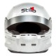 Stilo ST5 R Composite Rally Helmet FIA/Snell Approved - Silver Shell with Black Padding