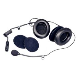 Stilo Open Face helmets intercom kit - With earmuffs - WRC electronics