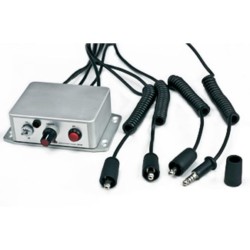 Stilo Waterproof Offshore intercom unit for 2 helmets - With radio connection and PTT