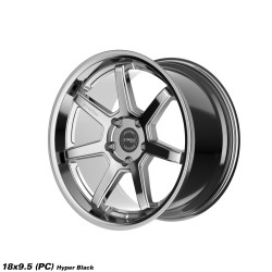 Stromwheels STROM DS-15 Alloy Wheel 18x9.5 5x120 25 Light Hyper Black 72.60