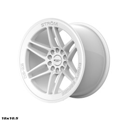 Stromwheels STROM DS-25 Alloy Wheel 18x10.5 10x114.3/120 30 Full Gloss White 72.60