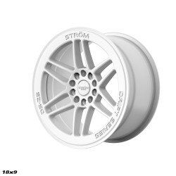 Stromwheels STROM DS-25 Alloy Wheel 18x9 10x114.3/120 33 Full Gloss White 72.60
