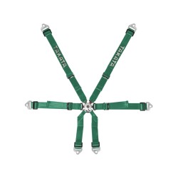 Takata Race 2x2 Harness Snap-on Fhr Green - Hans