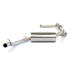 Tegiwa 70mm Cat Back Exhaust Honda Civic Type R Fn2 07-11