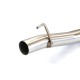 Tegiwa 70mm Cat Back Exhaust Honda Civic Type R Fn2 07-11