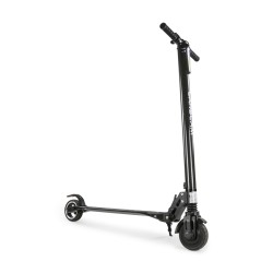 Carbon Fibre Folding Electric Scooter Black - 15mph Adults