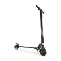 Carbon Fibre Folding Electric Scooter Black - 15mph Adults