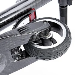 Carbon Fibre Folding Electric Scooter Black - 15mph Adults