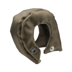 Tegiwa Turbo Blanket Titanium Heat Shield Precision 5858 / T3 T2 T25 T28 Garrett Holset W/ Springs