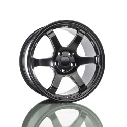 Titan 7 TD-6 Forged 6 Spoke Wheel 18 x 9.5 ET40 5x114.3 Machine Black