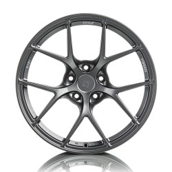 Titan 7 T-S5 Forged Split 5 Spoke Wheel 17 x 9.5 ET57 5x114.3 Machine Black