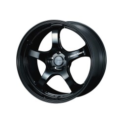 WedsSport RN-05M Alloy Wheel 18x8 5x114.3 ET35 Gloss Black 73mm CB