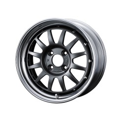 WedsSport Racing Alloy Wheel 15x6.5 ET27-38 4x100 Gunmetal 65mm CB