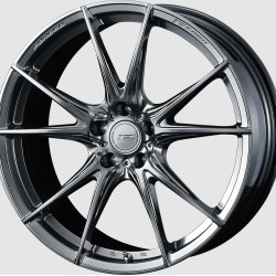 Weds F Zero FZ-2 Alloy Wheel 18x7.5 5x114.3 ET38 Diamond Black 73mm CB