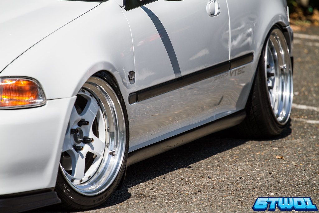 angled close up of wheel